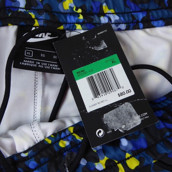 Nike Tribute Camo Track Pants Loose Fit Camouflage - Picture 7 of 7